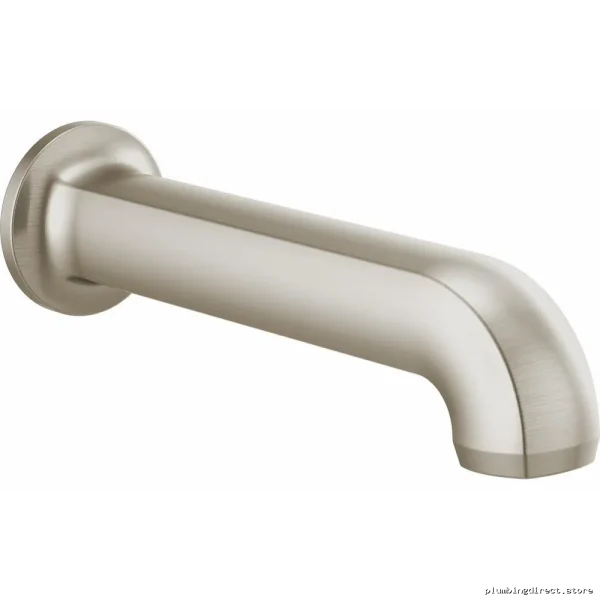 Brizo 73606-NK Luxe Nickel Tub Spout with No Diverter - Elegant Bathroom Upgrade