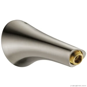 Brizo Luxe Nickel 5-7/8 Inch Wall Mount Shower Arm RP75722NK