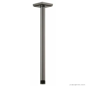 Brizo Luxe Steel 14-Inch Ceiling Mount Shower Arm with Square Flange RP101286BNX