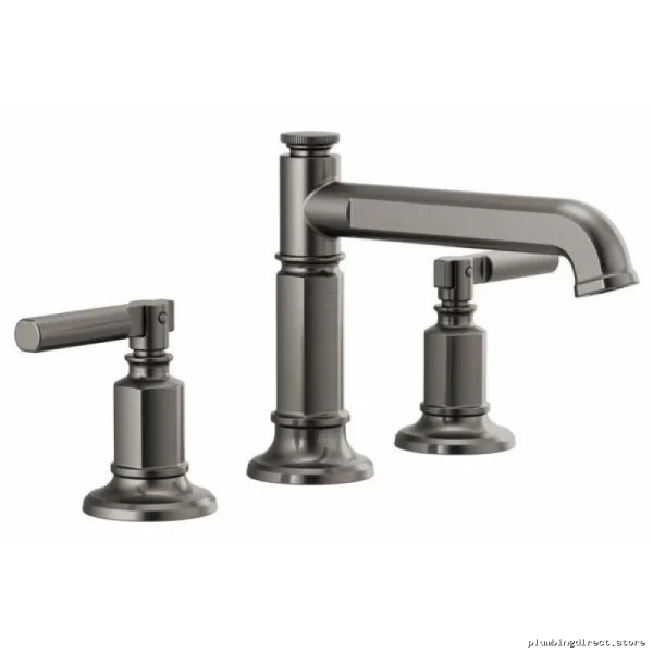 Brizo Water-Saving Widespread Mid-Rise Bath Faucet - Single Handle & Luxe Steel - Image 2