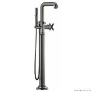 Brizo Luxe Steel Freestanding Tub Faucet Trim No Handle T70176-SLLHP