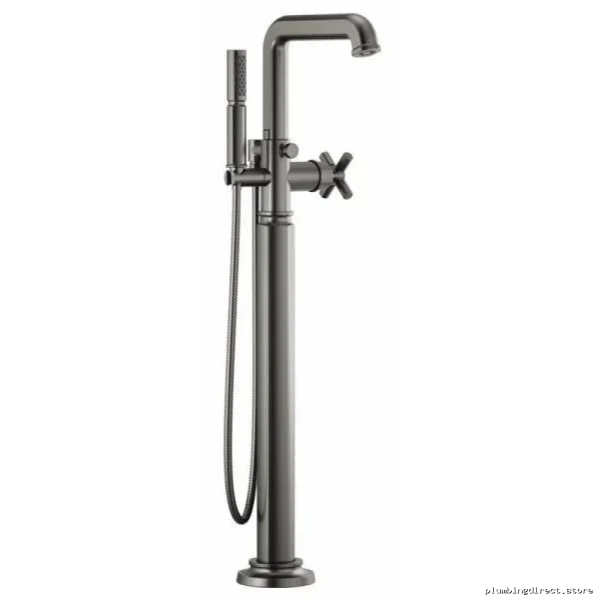 Brizo Luxe Steel Freestanding Tub Faucet Trim No Handle T70176-SLLHP