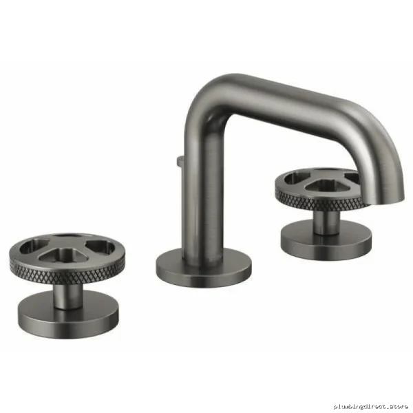 Brizo Luxe Steel 65334LF-SLLHP Low Spout Bathroom Faucet 1.5 GPM Handle-Free