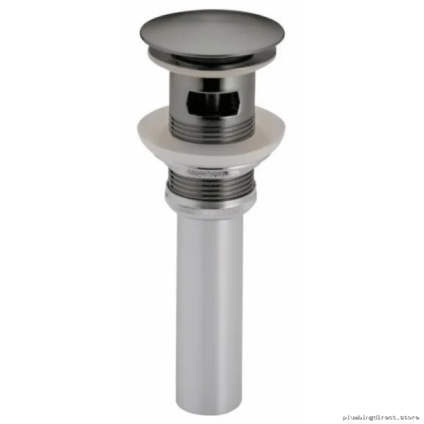 Brizo RP72414SL Luxe Steel Pop-Up Drain with Overflow Button Design