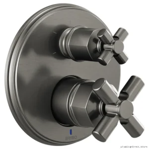 Brizo Luxe Steel Pressure Balance Valve with 6-Function Diverter Trim