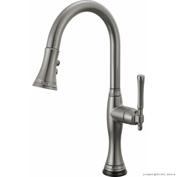 Brizo Luxe Steel Pull-Down Kitchen Faucet with SmartTouch Technology
