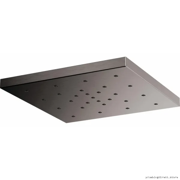 Brizo Luxe Steel Square Rain Can Shower Head featuring Kinetic Water Technology