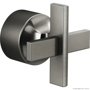 Levoir Sensori Thermostatic Cross Handle Trim Kit - Luxe Steel Collection HX6698-SL Brizo Bathroom Fixture