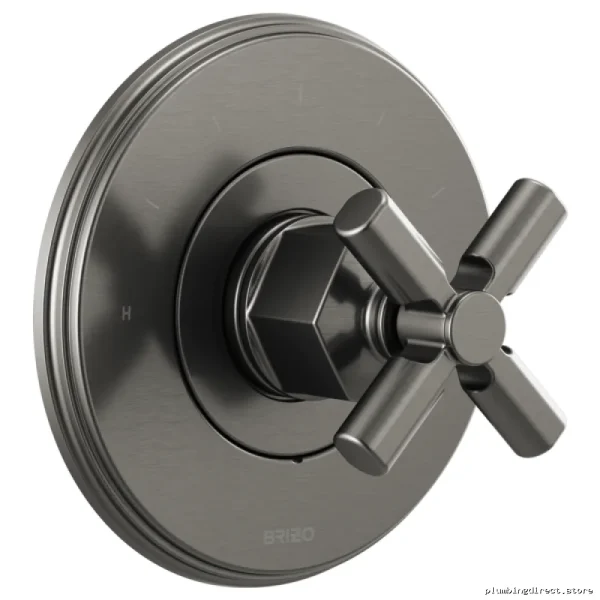 Brizo Luxe Steel Thermostatic Shower Valve Trim No Handle T66T076-SLLHP