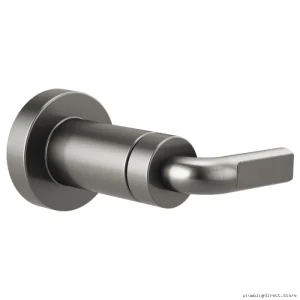 Brizo Luxe Steel Volume Control Trim with Notch Lever Handle T66639-SL