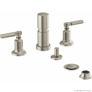 Luxury Bidet Faucet Sleek Nickel Finish Easy Install Brizo
