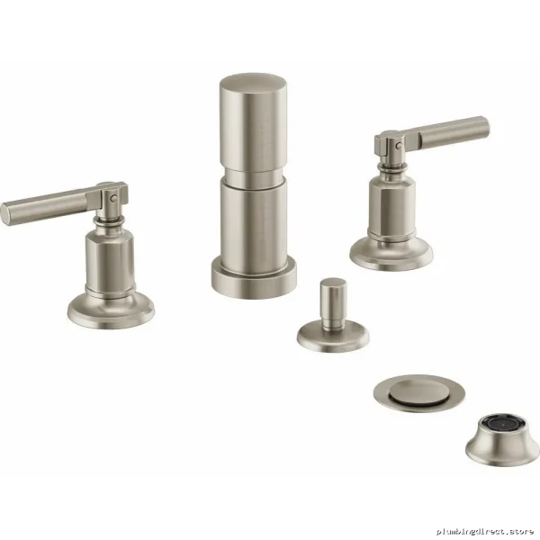 Luxury Bidet Faucet Sleek Nickel Finish Easy Install Brizo