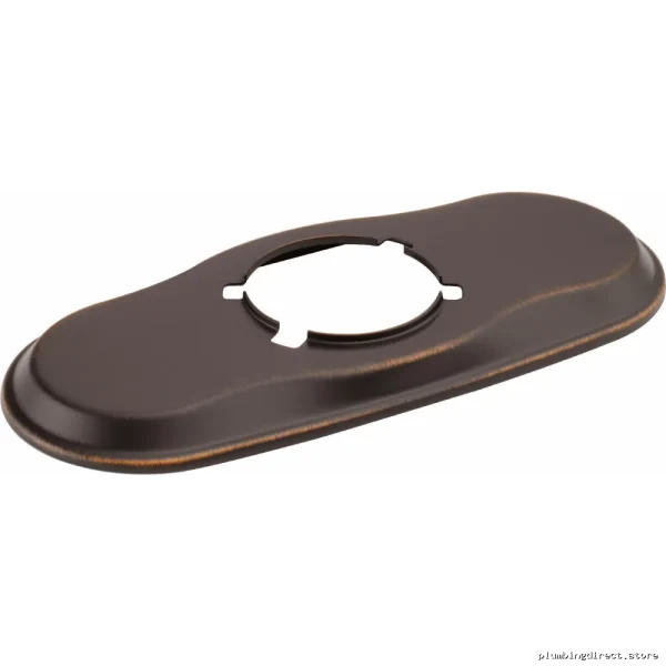 Matte Black Rook 4 Door Handle Escutcheon (RP80414RB) by Brizo