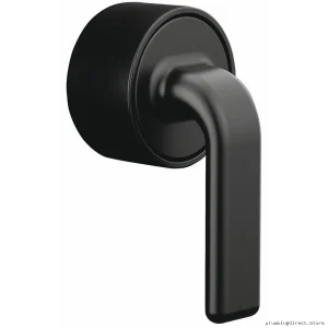 Brizo Allaria Sensori Matte Black Thermostat Valve Twist Style Lever Trim Kit - Model HL..