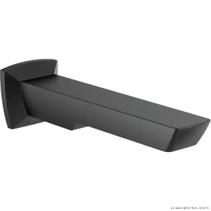Brizo Matte Black Tub Diverter - Spoutless Design for Shower Faucets | RP90567BL