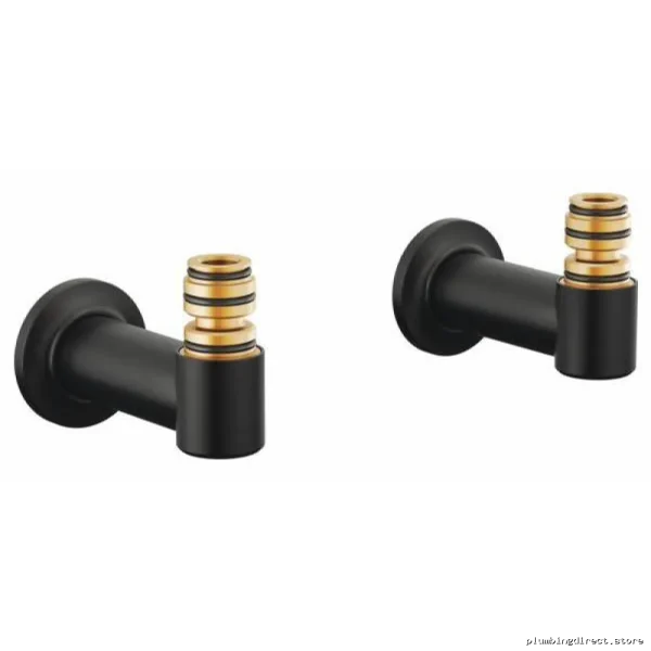 Brizo Wall Mount Tub Filler Union Kit - Matte Black Finish T71764-BL