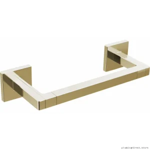 Brizo 694722-PN Modern 8-Inch Polished Nickel Towel Bar - Frank Lloyd Wright Design