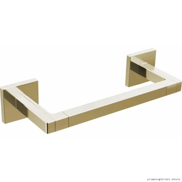 Brizo 694722-PN Modern 8-Inch Polished Nickel Towel Bar - Frank Lloyd Wright Design