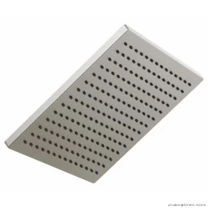 Brizo Modern Square Rainfall Shower Head - High Flow & Luxury Nickel Finish Model #81399