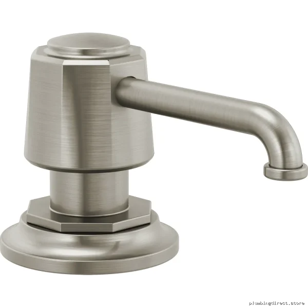 Stainless Steel Soap & Lotion Dispenser - Brizo Modern Dual-Use Design