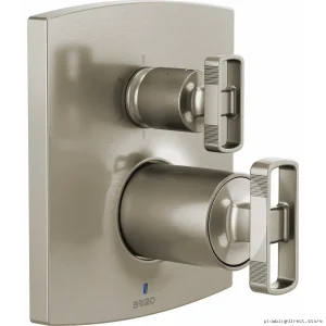 Brizo Luxury Nickel Pressure Balance Shower Valve with Diverter
