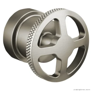 Luxury Nickel Pressure Balanced Shower Valve Trim & Wheel Handle - Brizo