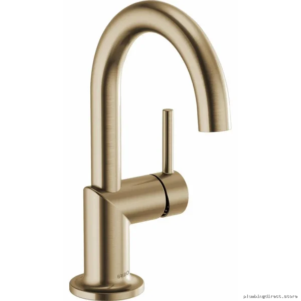 Odin Elegant Luxe Gold Single Hole Bathroom Faucet Model 65175LF-GL-ECO Brizo