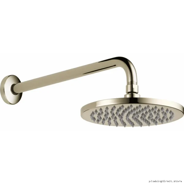 Brizo Odin 8 Round Rain Shower Head - Polished Nickel Finish - Image 2