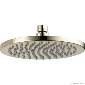 Brizo Odin 8 Round Rain Shower Head - Polished Nickel Finish