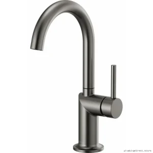 Brizo Odin Single-Handle Arc Spout Bar Faucet in Luxe Steel
