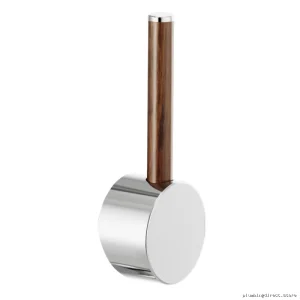 Brizo HLB177-PCWD Odin Bar Faucet Chrome & Wood Lever Handle – Modern Design