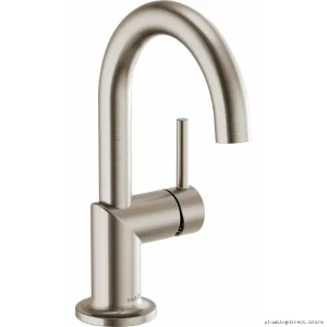 Brizo Odin Brushed Nickel Single Handle Bathroom Sink Faucet 65175LF-BN