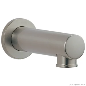 Brizo Odin Brushed Nickel Tub Spout with Pull-Down Diverter RP54874BN
