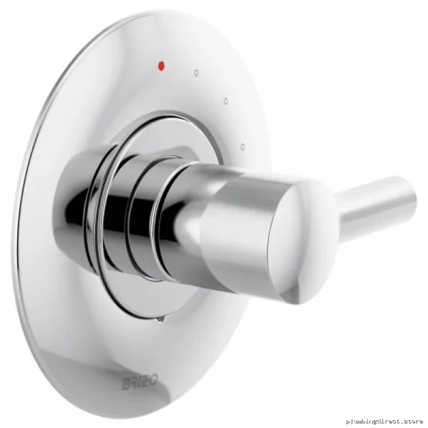Brizo Odin Chrome Pressure Balance Shower Valve Trim Without Handle - Image 2