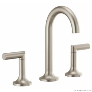 Brizo Odin Single-Handle Widespread Eco Faucet Trim - Brushed Nickel 1.2 GPM