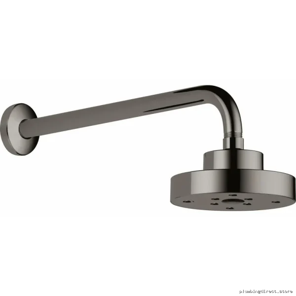 H2OKinetic Odin Raincan Shower Head - High-Pressure Black Onyx (87375-BNX) Brizo