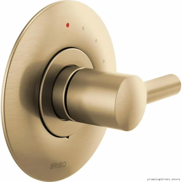 Brizo Odin Luxe Gold HL60P75-GL Pressure Balance Lever Trim for Elegant Bathrooms - Image 2