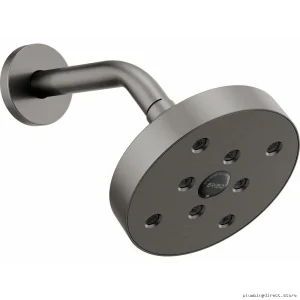 Brizo Odin Luxe Steel Raincan Shower Head with H2OKinetic Technology