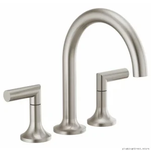 Brizo Odin Single-Handle Roman Tub Faucet - Luxury Gold Finish