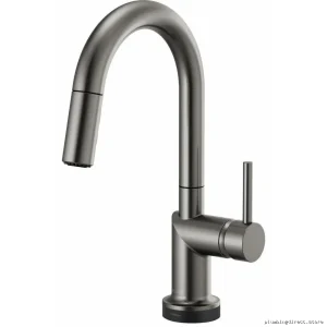 Brizo Odin Smart Touch Pull Down Faucet - Arc Kitchen Faucet with Single Handle & Luxe Steel Construction