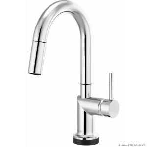 Brizo Odin SmartTouch Arc Prep Faucet with Pulldown Spray & Single-Handle Design - Chrome Finish 64975LF-PCLHP