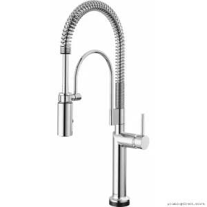 Brizo Odin SmartTouch Chrome Kitchen Faucet with Pull Down Sprayer