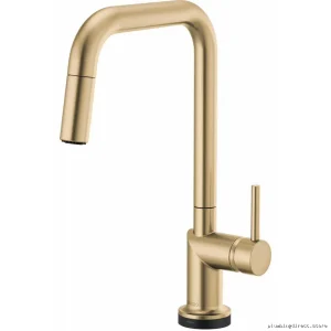 Brizo Odin SmartTouch Gold Kitchen Faucet - Touchless Pull Down Sprayer