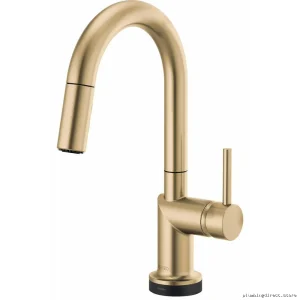Brizo Odin SmartTouch Gold Pull-Down Kitchen Faucet No Handle 64975LF