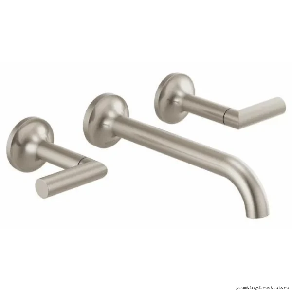 Brizo Odin Wall Mount Bathroom Faucet Low-Flow 1.5 GPM, Single-Handle Design Luxe Nickel Finish T65875LF-BNLHP