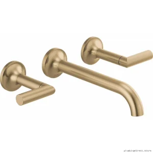 Brizo Odin Wall-Mount Lever Handle Kit (HL5875-GL) - Brilliance Luxe Gold Finish