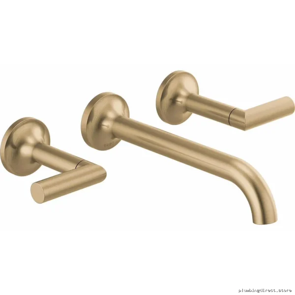 Brizo Odin Wall-Mount Lever Handle Kit (HL5875-GL) - Brilliance Luxe Gold Finish