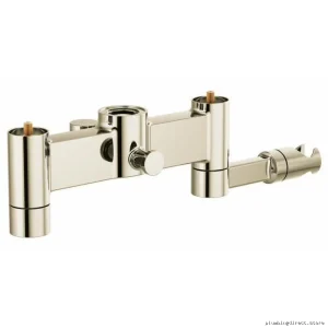 Brizo Polish Nickel Two Handle Bathroom Faucet Kit