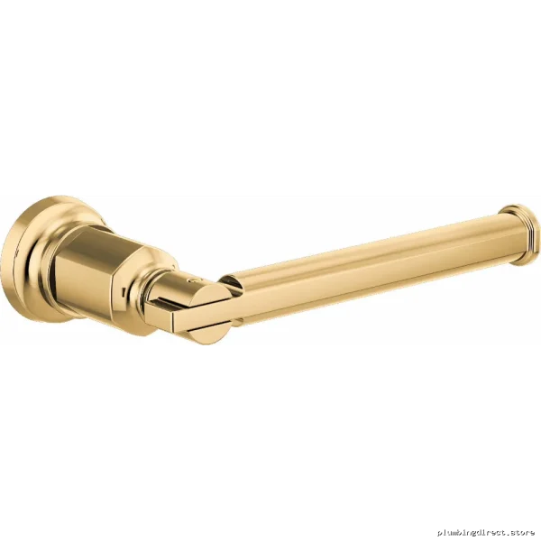 Brizo Polished Gold Open Post Toilet Paper Holder 695076-PG