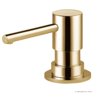 Polished Gold Soap & Lotion Dispenser - Brilliance Finish by Brizo